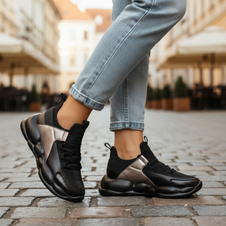 ÎNCĂLȚĂMINTE DAMĂ 39.99 - Pantofi sport BG-330gri