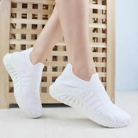 Pantofi sport de damă - Pantofi sport HQ-7alb