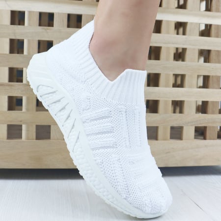 Pantofi sport de damă - Pantofi sport HQ-7alb
