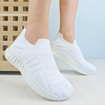 Pantofi sport de damă - Pantofi sport HQ-7alb