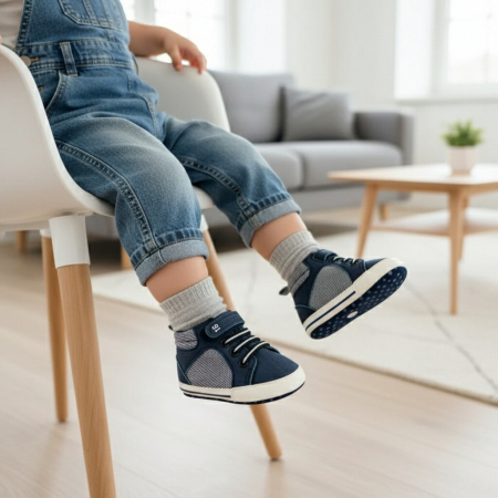 Pantofi sport de copii - Pantofi sport pentru primii pasi 43051-7bleumarin