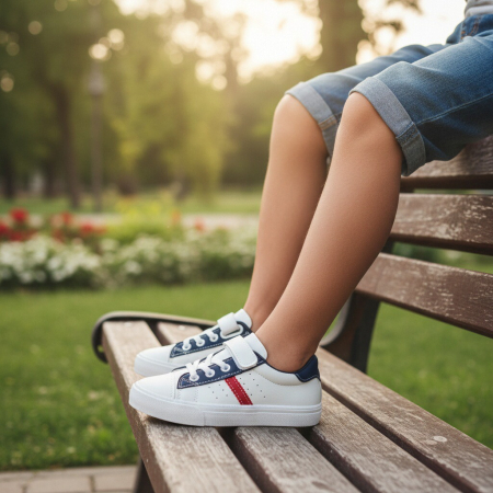 ÎNCĂLȚĂMINTE COPII 29.99 - Pantofi sport RC19.RC20alb