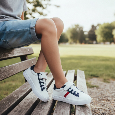 ÎNCĂLȚĂMINTE COPII 29.99 - Pantofi sport RC19.RC20alb