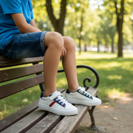 ÎNCĂLȚĂMINTE COPII 29.99 - Pantofi sport RC19.RC20alb