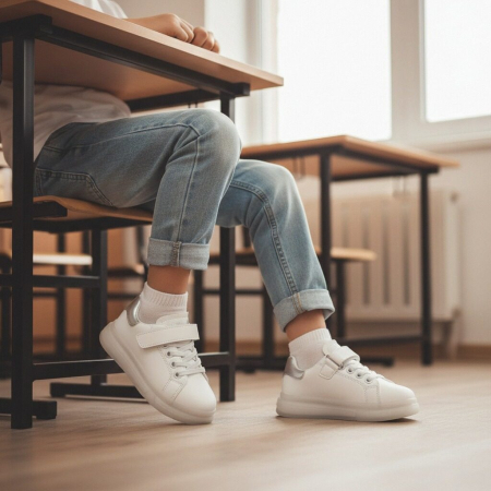 Pantofi sport de copii - Pantofi sport TC-01-02alb