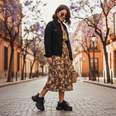 Pantofi sport de damă - Pantofi sport W33-3negru