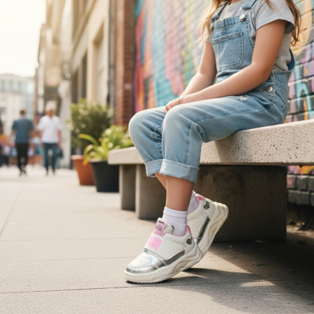 Pantofi sport de copii - Pantofi sport XA-156-157roz