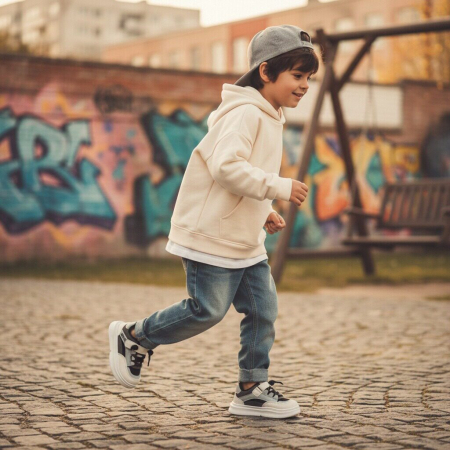 Pantofi sport de copii - Pantofi sport XA-2508negru