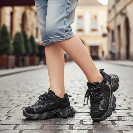 Pantofi sport de copii - Pantofi sport XA-2557negru