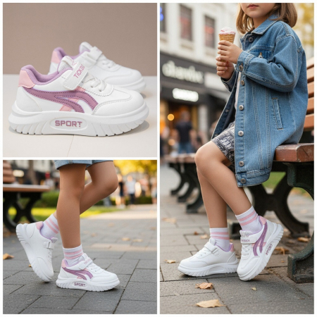 Pantofi sport de copii - Pantofi sport XA-2558roz