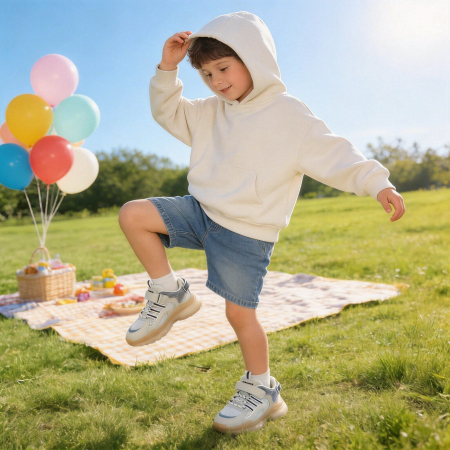 Copii - Pantofi sport NC78.79alb