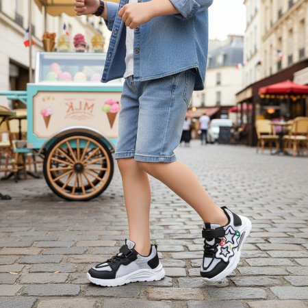 Pantofi sport de copii - Pantofi sport XA-51negru