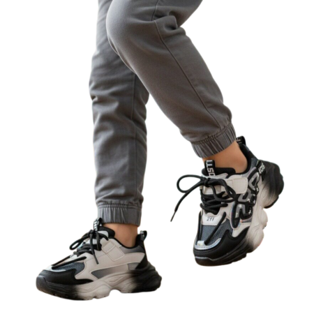 Pantofi sport XA-72-73negru [7]