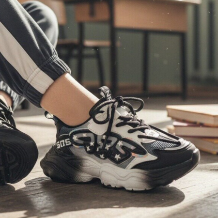 Pantofi sport de copii - Pantofi sport XA-72-73negru