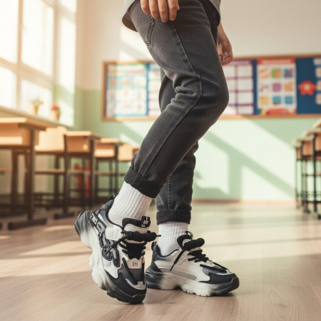 Pantofi sport de copii - Pantofi sport XA-72-73negru