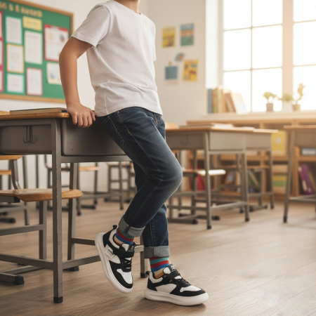 Pantofi sport de copii - Pantofi sport XA-88-89negru