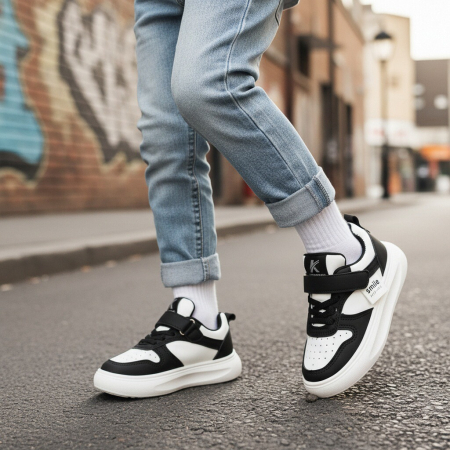 Pantofi sport de copii - Pantofi sport XA-88-89negru