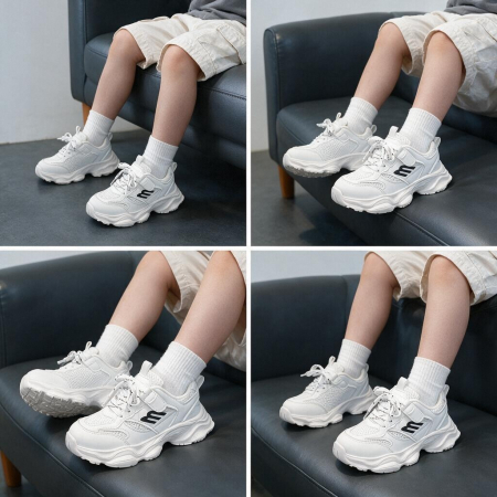 Pantofi sport de copii - Pantofi sport XA-90-91alb