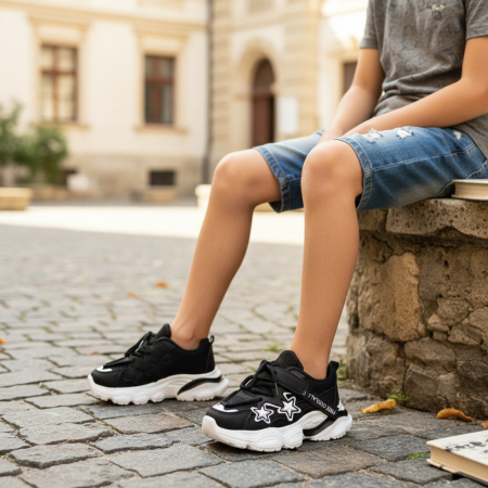 Pantofi sport de copii - Pantofi sport XA-94negru