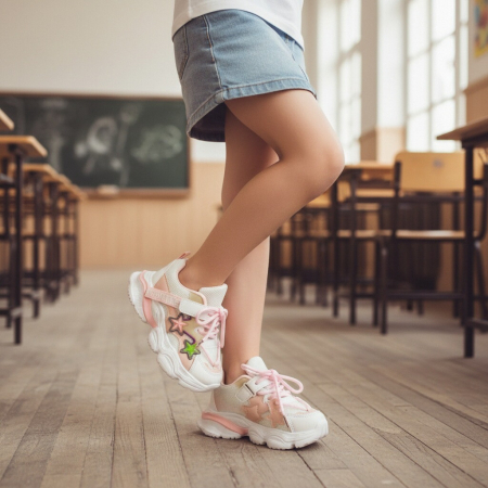 Pantofi sport de copii - Pantofi sport XA-94roz