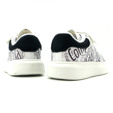Pantofi sport de copii - Pantofi sport ZG-047alb/negru