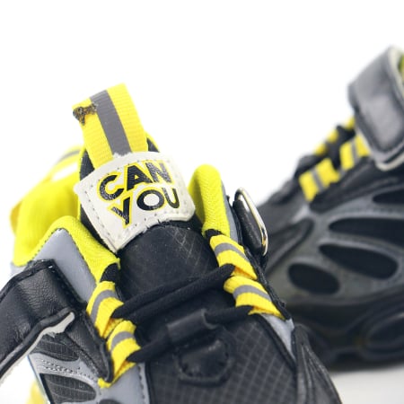 Copii - Pantofi sport Z-82Cnegru/galben