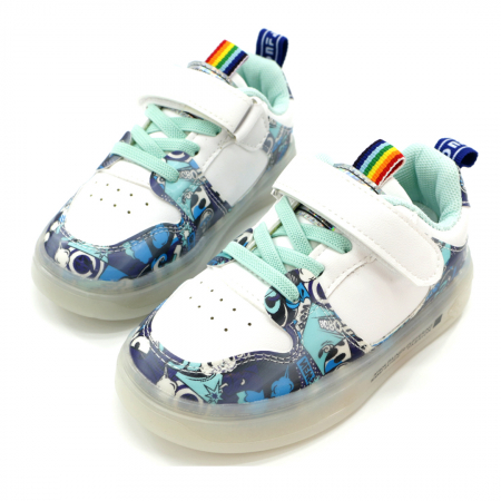 Pantofi sport de copii - Pantofi sport Z-132alb/albastru