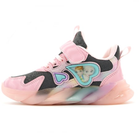 Pantofi sport de copii - Pantofi sport Z-91gri/roz