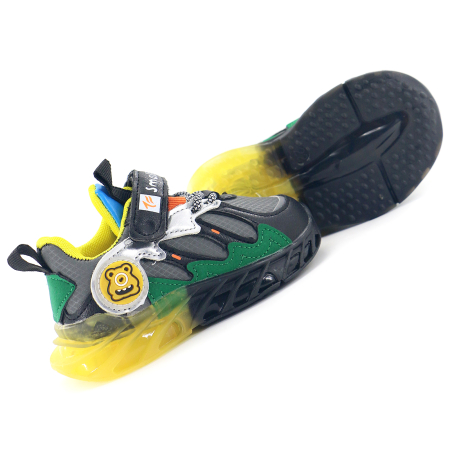 Pantofi sport de copii - Pantofi sport Z-88Bgri/verde