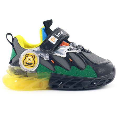 Pantofi sport de copii - Pantofi sport Z-88Bgri/verde