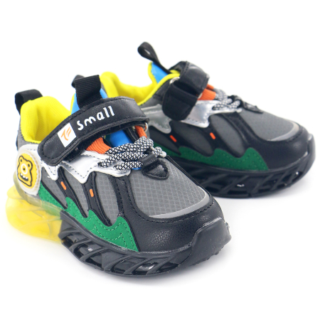Pantofi sport de copii - Pantofi sport Z-88Bgri/verde