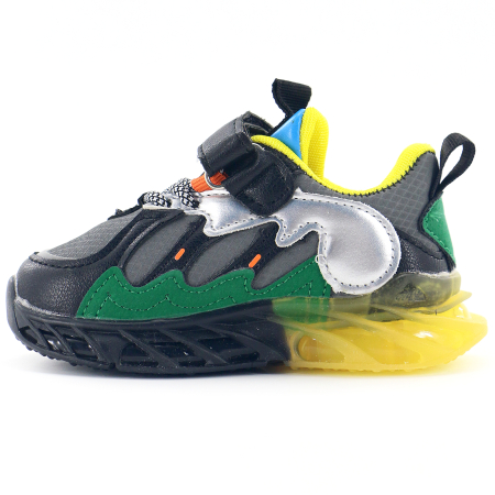 Pantofi sport de copii - Pantofi sport Z-88Bgri/verde