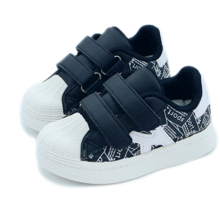 Pantofi sport de copii - Pantofi sport ZG-078negru/alb