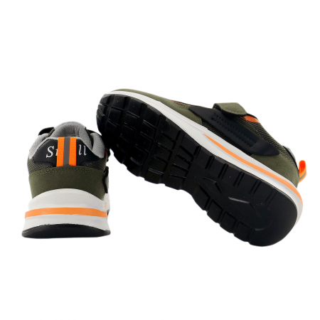 Pantofi sport de copii - Pantofi sport ZG-086verde/negru