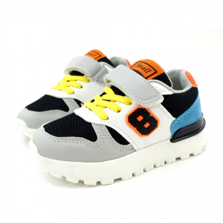 Pantofi sport de copii - Pantofi sport ZG-097gri/negru