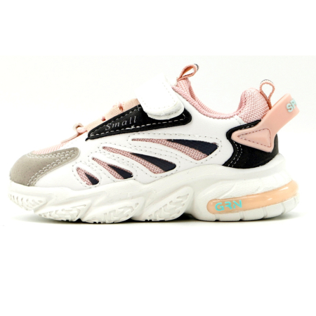 Pantofi sport de copii - Pantofi sport ZG061alb/roz