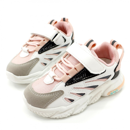 Pantofi sport de copii - Pantofi sport ZG062alb/roz
