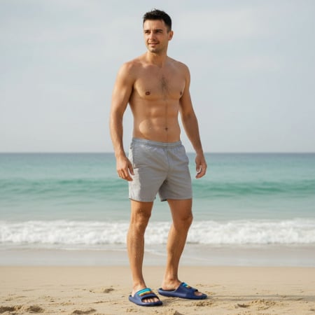 Bărbați - Papuci B117-1bleumarin