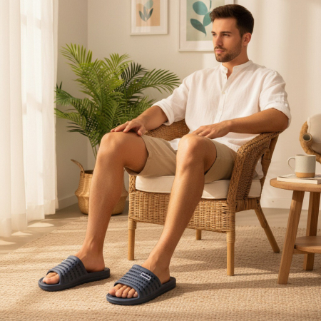 Papuci - Papuci B93albastru