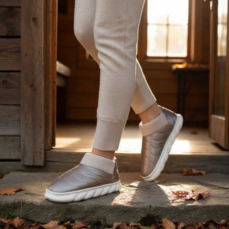 Papuci captusiti din bumbac H53maro [9]