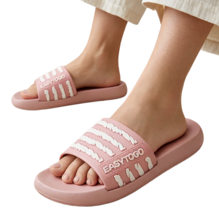 Papuci - Papuci casual H767roz inchis