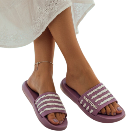 Damă - Papuci casual H767mov