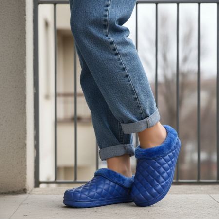 Papuci - Papuci cu blanita A58Malbastru