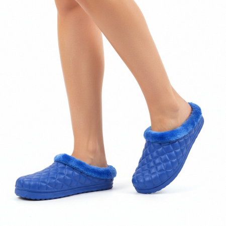 Papuci cu blanita A58Malbastru [8]