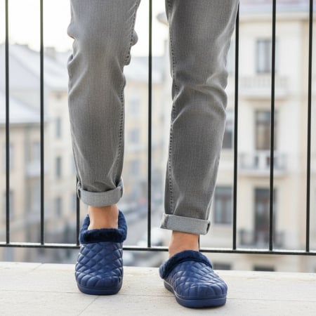 Papuci - Papuci cu blanita B58Mbleumarin