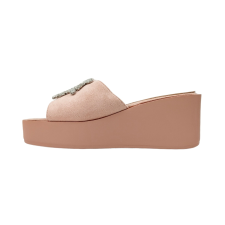 Papuci - Papuci cu platforma A22-137roz