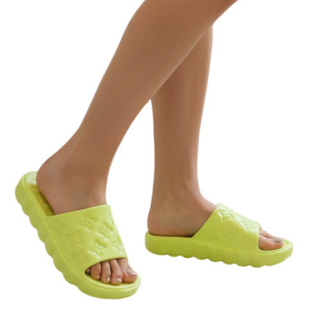 Papuci - Papuci cu platforma H01neon
