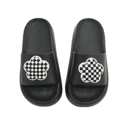 Papuci - Papuci cu platforma H661negru