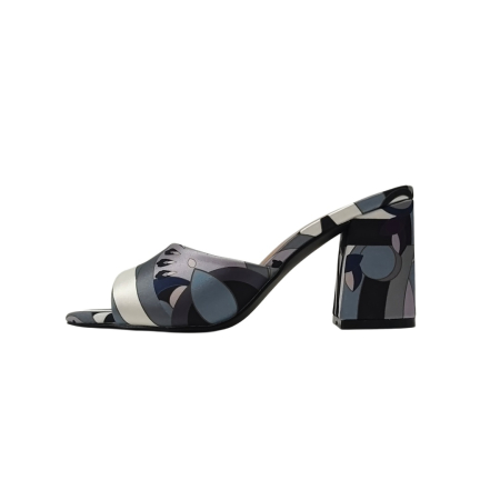 Papuci - Papuci cu toc X24-1182negru