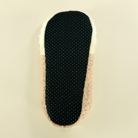 Papuci de casă - Papuci de camera pufosi 31152-5maro